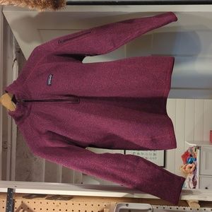 Patagonia better sweater - plum women's M